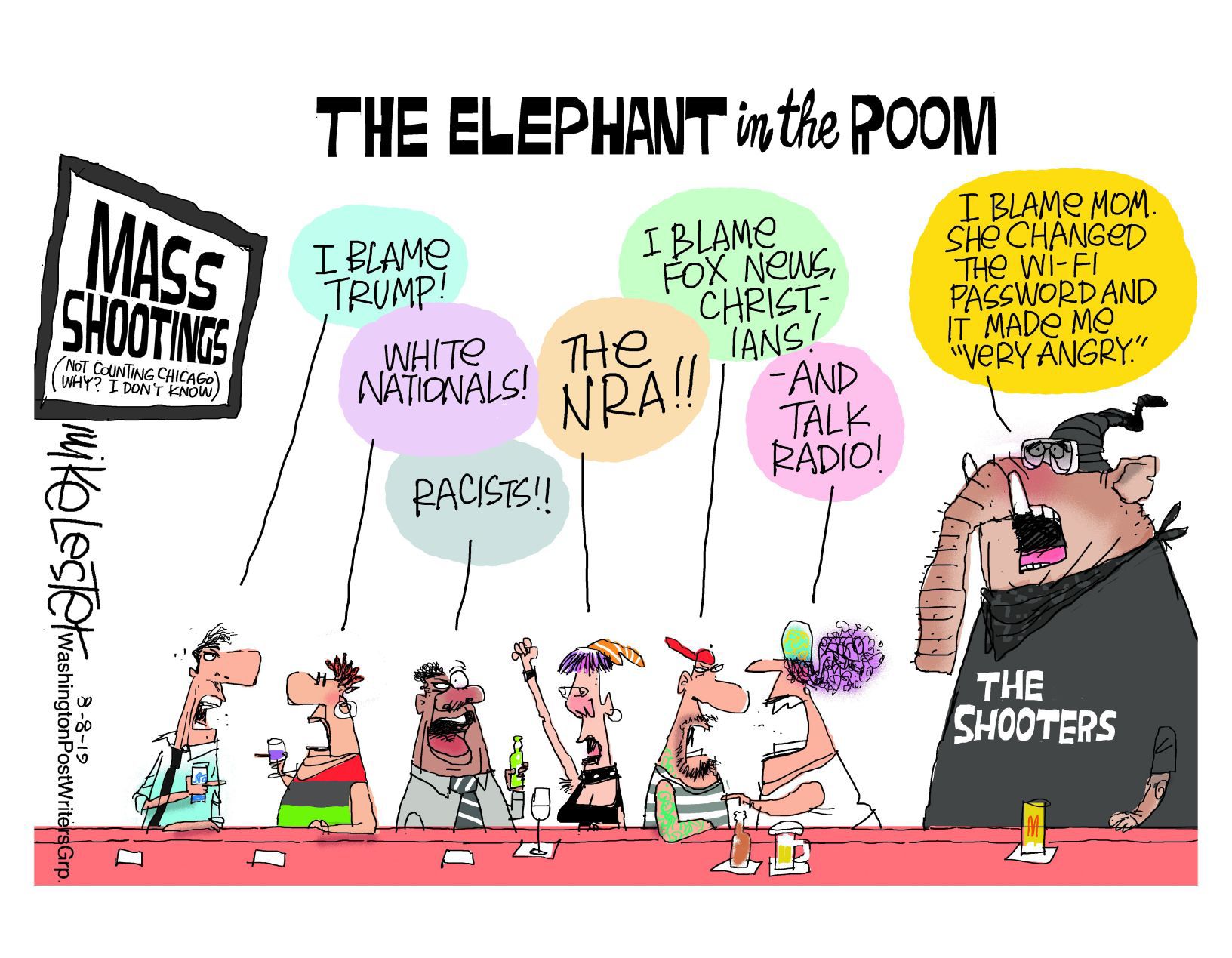 Mike Lester cartoon